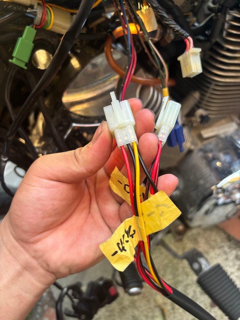 ドラッグスター250 スイッチ移設キット 制作 - メルカリ