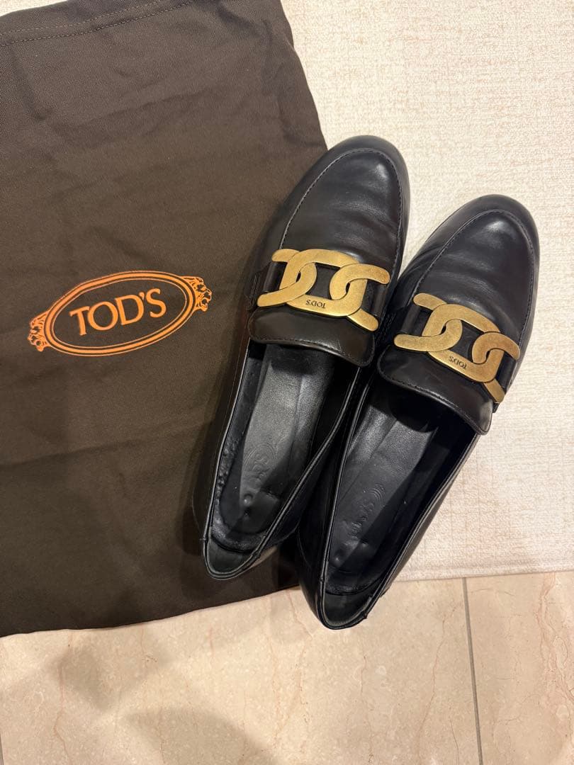 トッズ　ローファー　37 楽天市場】TOD'S トッズ ローファー T TIMELESS Leather loafer T