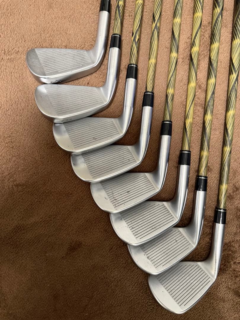 超激レアスペック】 【イーデル】ワンレングスアイアン8本＋1本（全9本