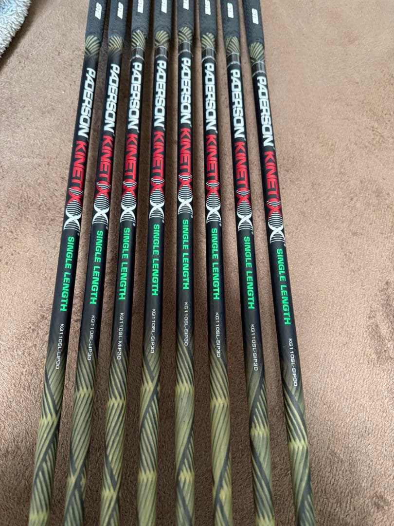 超激レアスペック】 【イーデル】ワンレングスアイアン8本＋1本（全9本