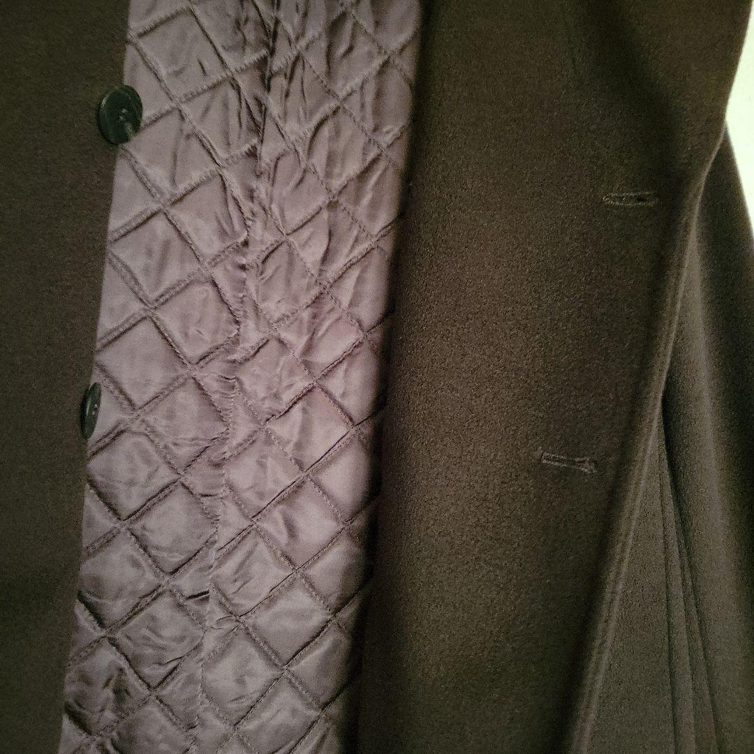 値下げ！超美品！バジーレ28 BASILE28 カシミヤコート 茶 40 - メルカリ