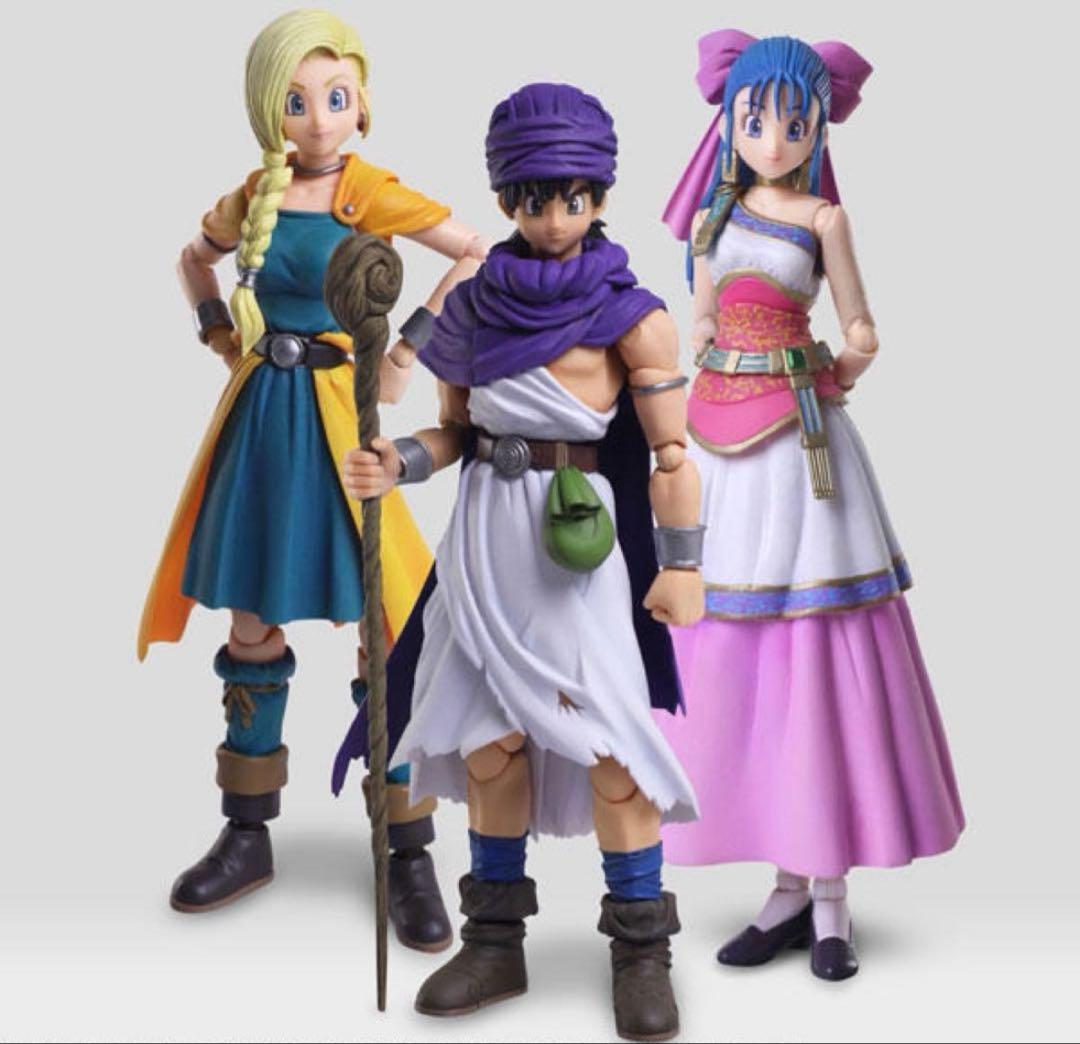 新品未開封】 ドラゴンクエストV天空の花嫁 主人公&ビアンカ&フローラ