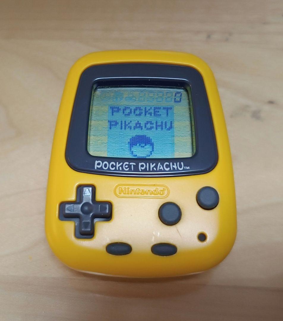 動作確認済/新品電池】Nintendo ポケットピカチュウ 箱・説明書付き