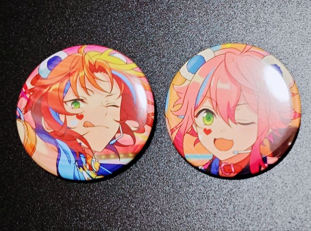 あんスタ 月永レオ 姫宮桃李コレクション缶バッジ 2点まとめ売り