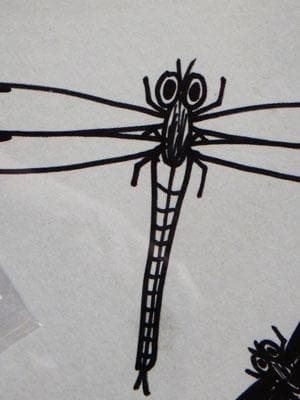 山下清 トンボ ペン画 3号色紙 額装 山下清鑑定委員会証 額装 - メルカリ