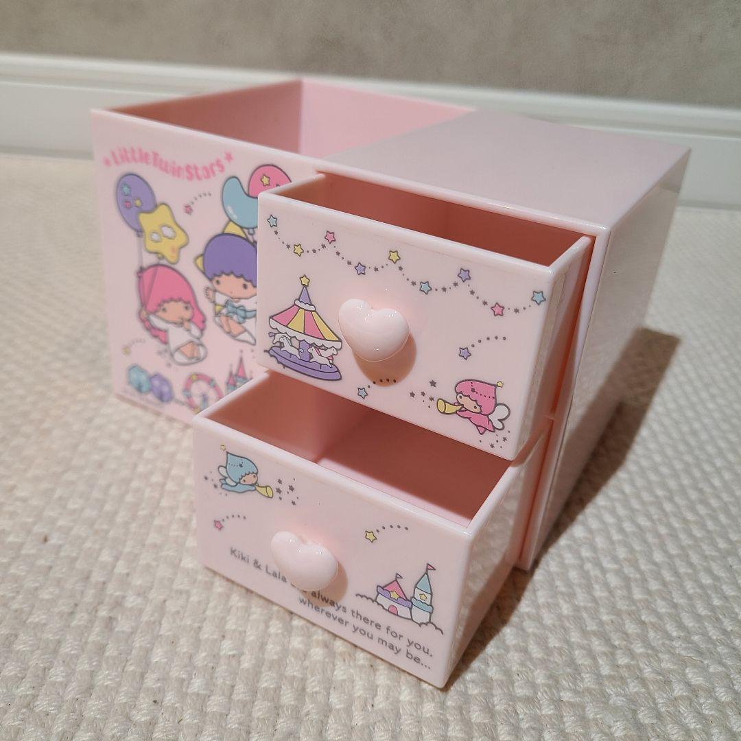 サンリオ キキララ ペンスタンド付き プラチェスト 小物入れ - メルカリ