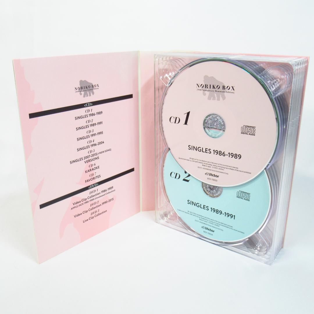 酒井法子 NORIKO BOX 30th 完全生産限定盤【CD7枚+DVD3枚】 - メルカリ