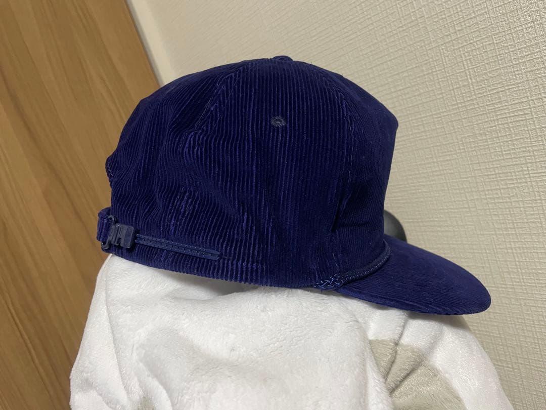 NewMech コーデュロイ ベースボールキャップ ネイビー 菅田将暉 着用