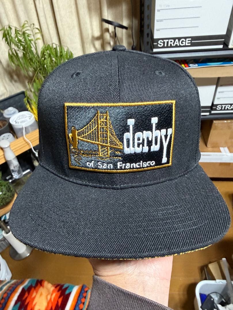 Derby of San Francisco ブラック⭐︎スナップバック⭐︎USA サンフランシスコ・ダービー – Derby Of San Francisco