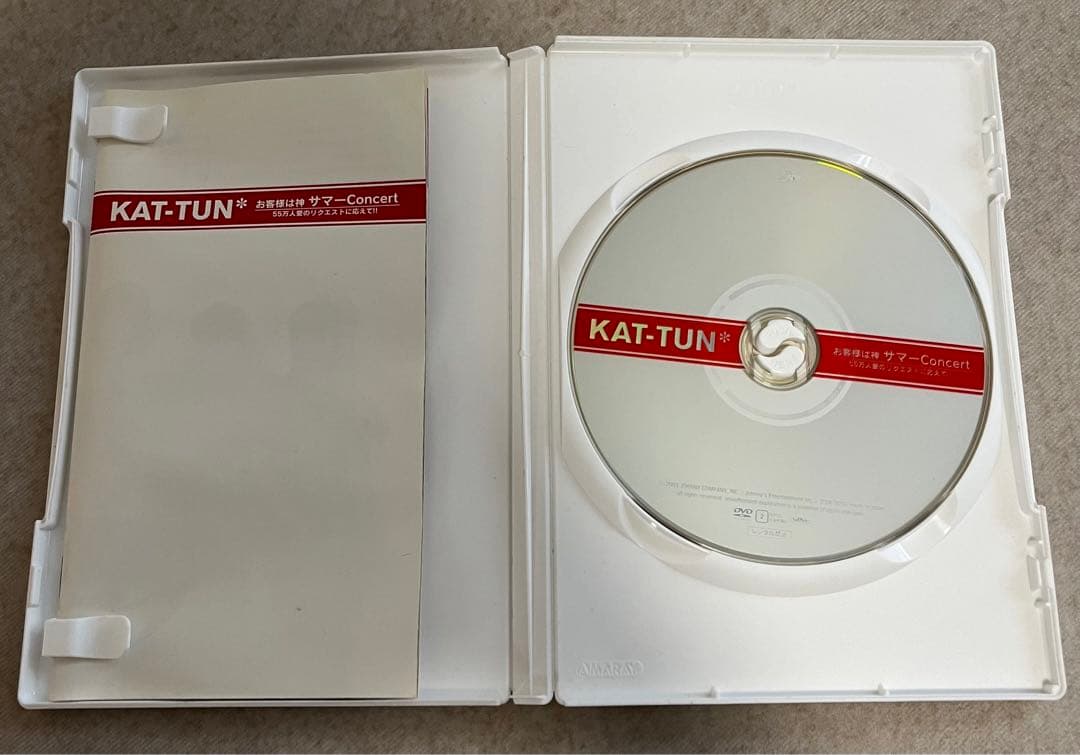 さらに値下げ！】KAT-TUN LIVE DVD 10枚セット - メルカリ
