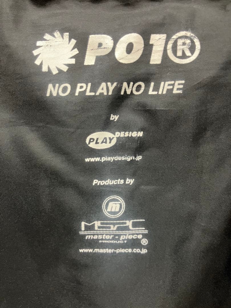 P01 デザイン MASTER-PIECE コラボ スノーボード ベスト