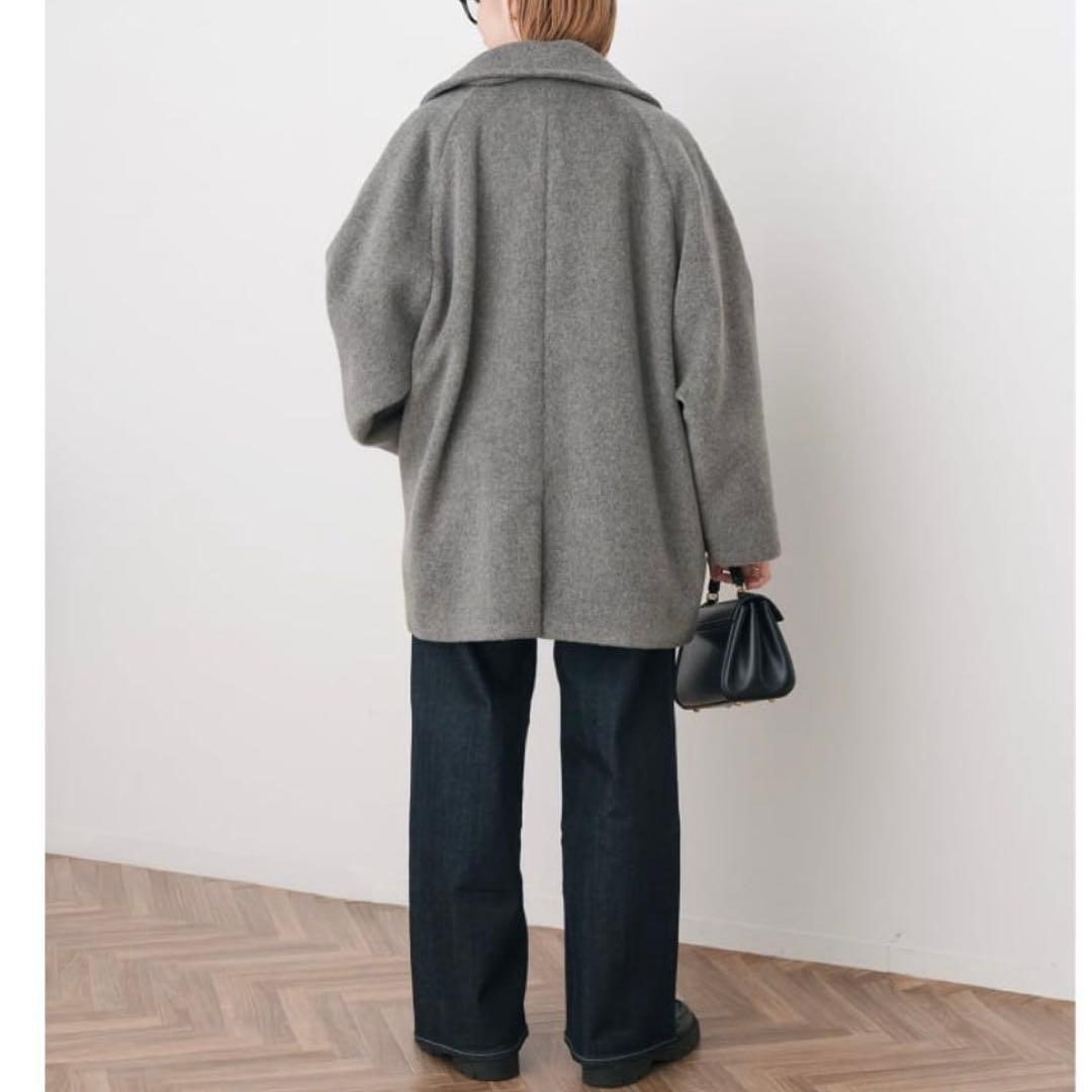 TICCA 2025 美品 ティッカ ピーコート グレー - メルカリ