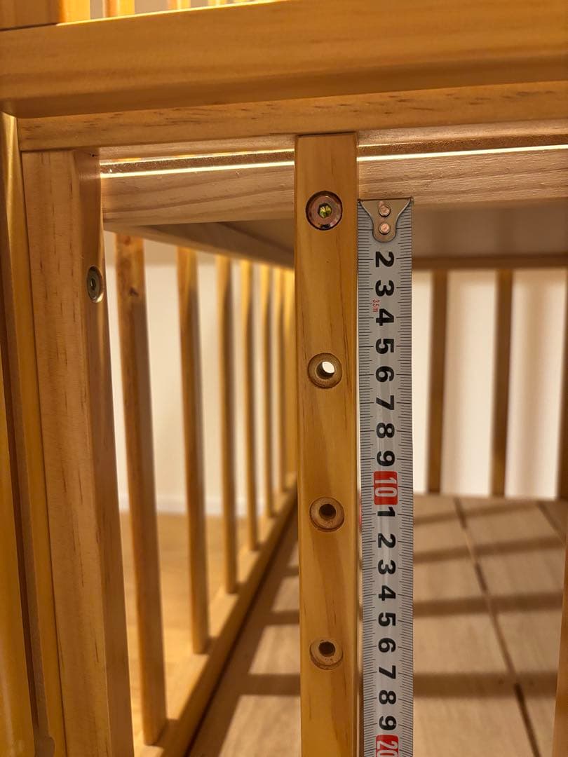 ほぼ新品/実測済】カトージ ハイシート ベビーベッド 02399 欠品なし