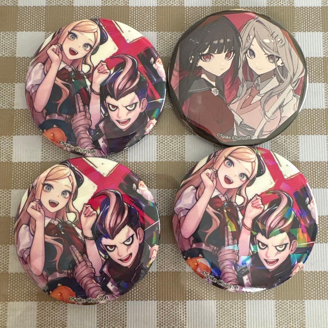 ダンガンロンパ 田中眼蛇夢 ソニア ミクガ 缶バッジ - メルカリ