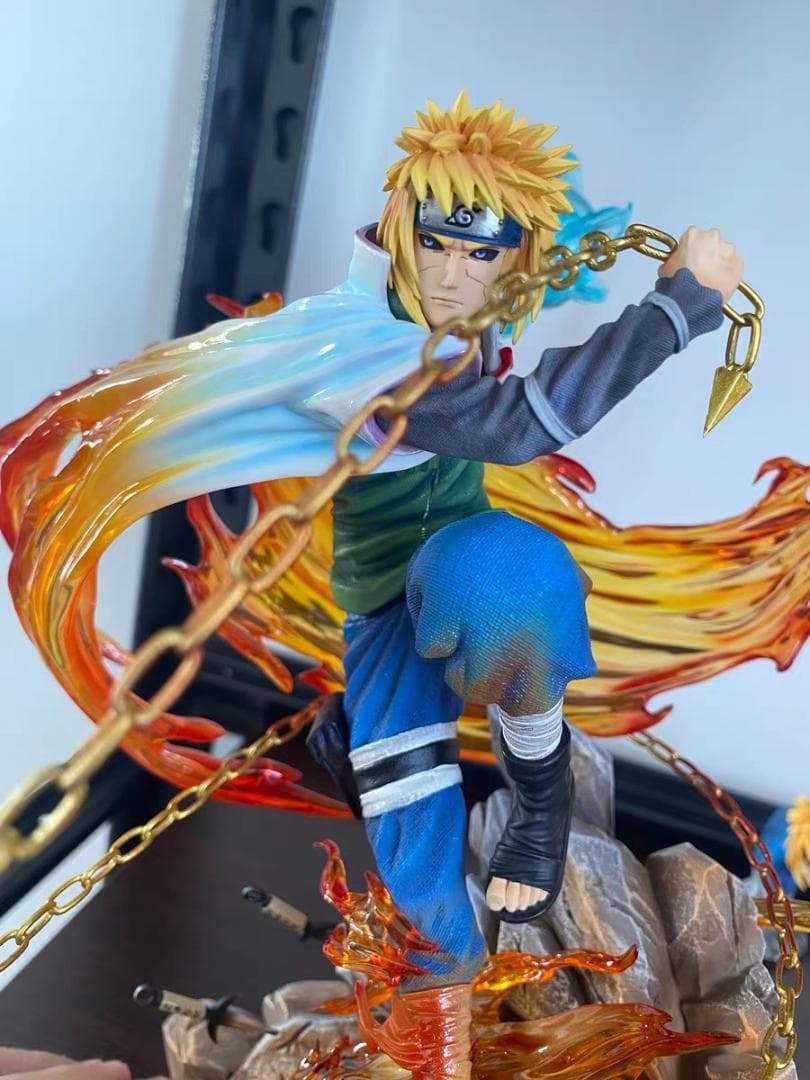 ナルト 波風ミナト ガレージキット 塗装済み完成品 フィギュア 1/8