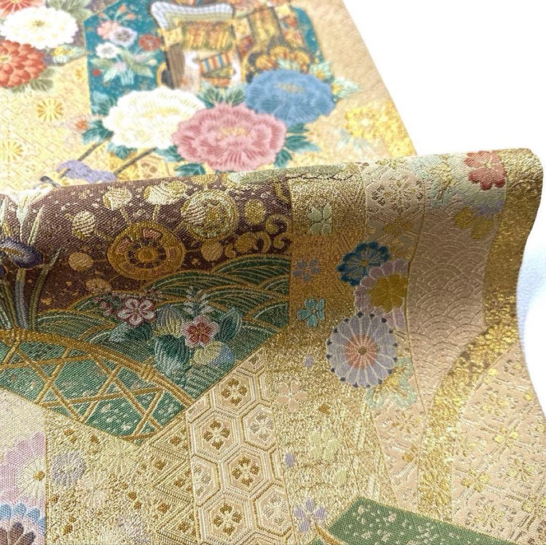 西陣織/長嶋成織物謹製 六通袋帯 礼装向 売値60万円超え‼︎ - メルカリ