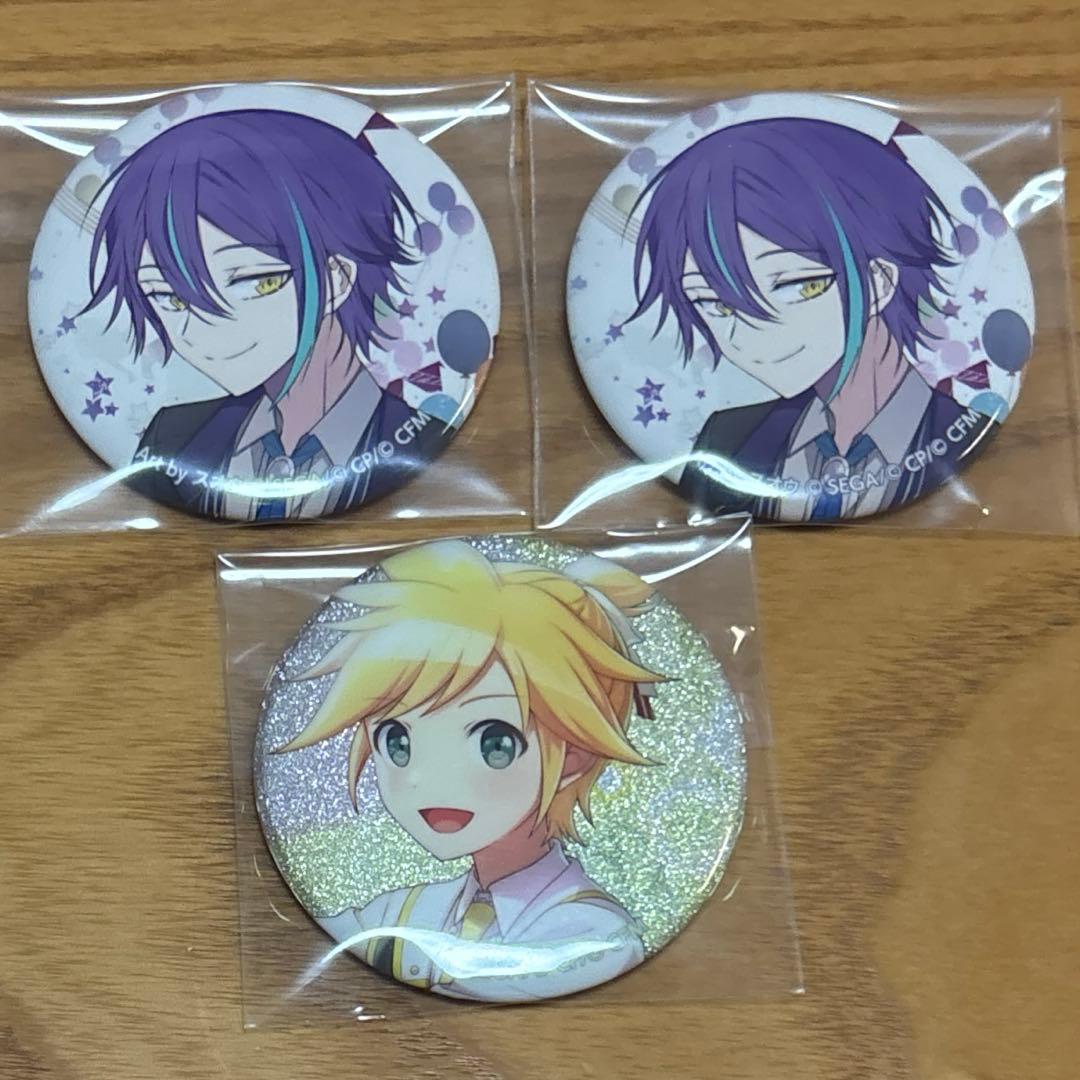 プロセカ 缶バッジ 類 ワンダショ 神代類 88☆彡 レン グリ缶