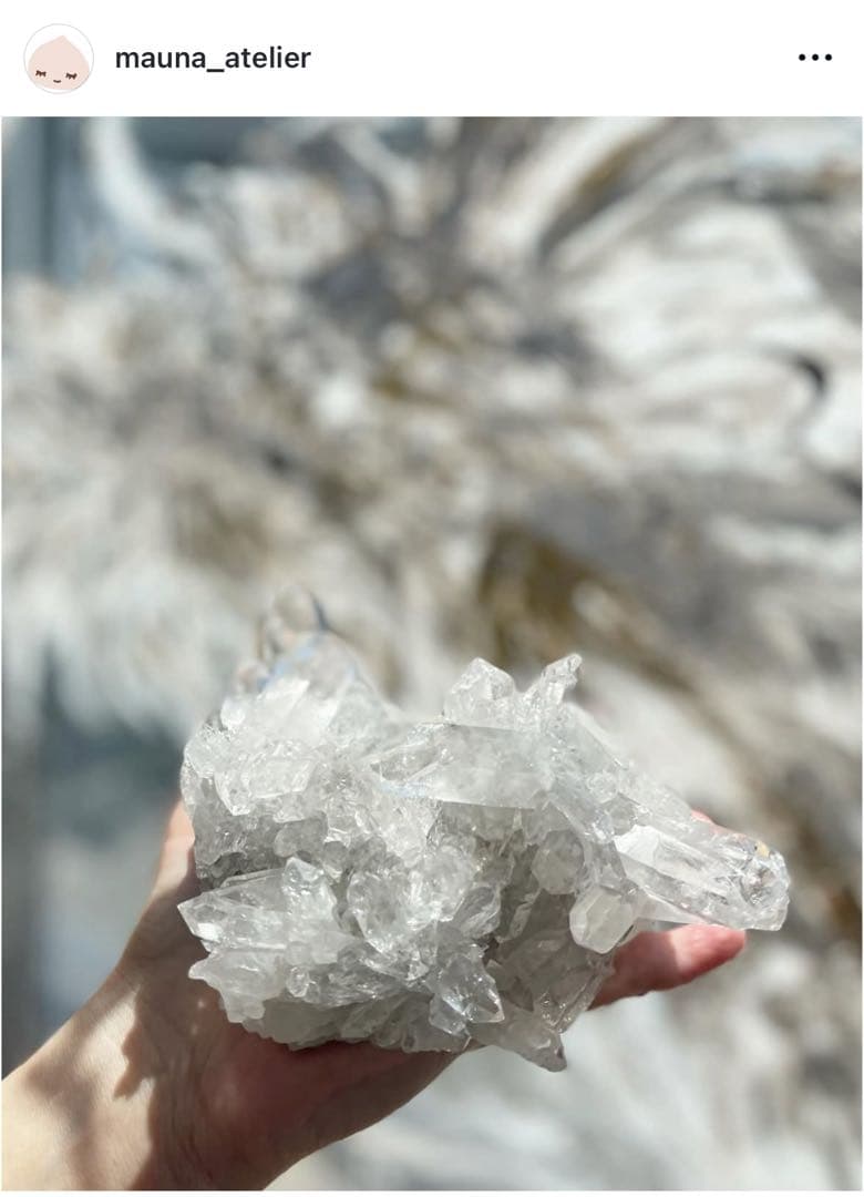 ローズクォーツ クラスター 鎌倉 mauna - メルカリ