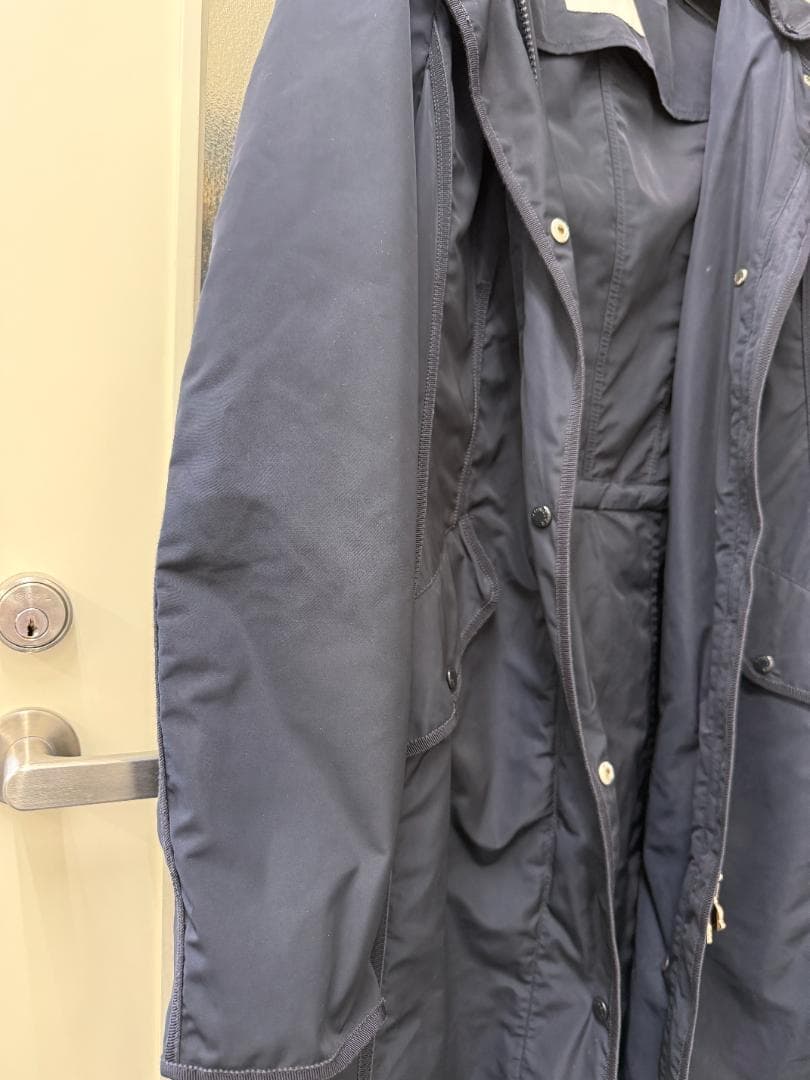 モンクレールArgeline Giubbotto フード付きナイロンコート美品