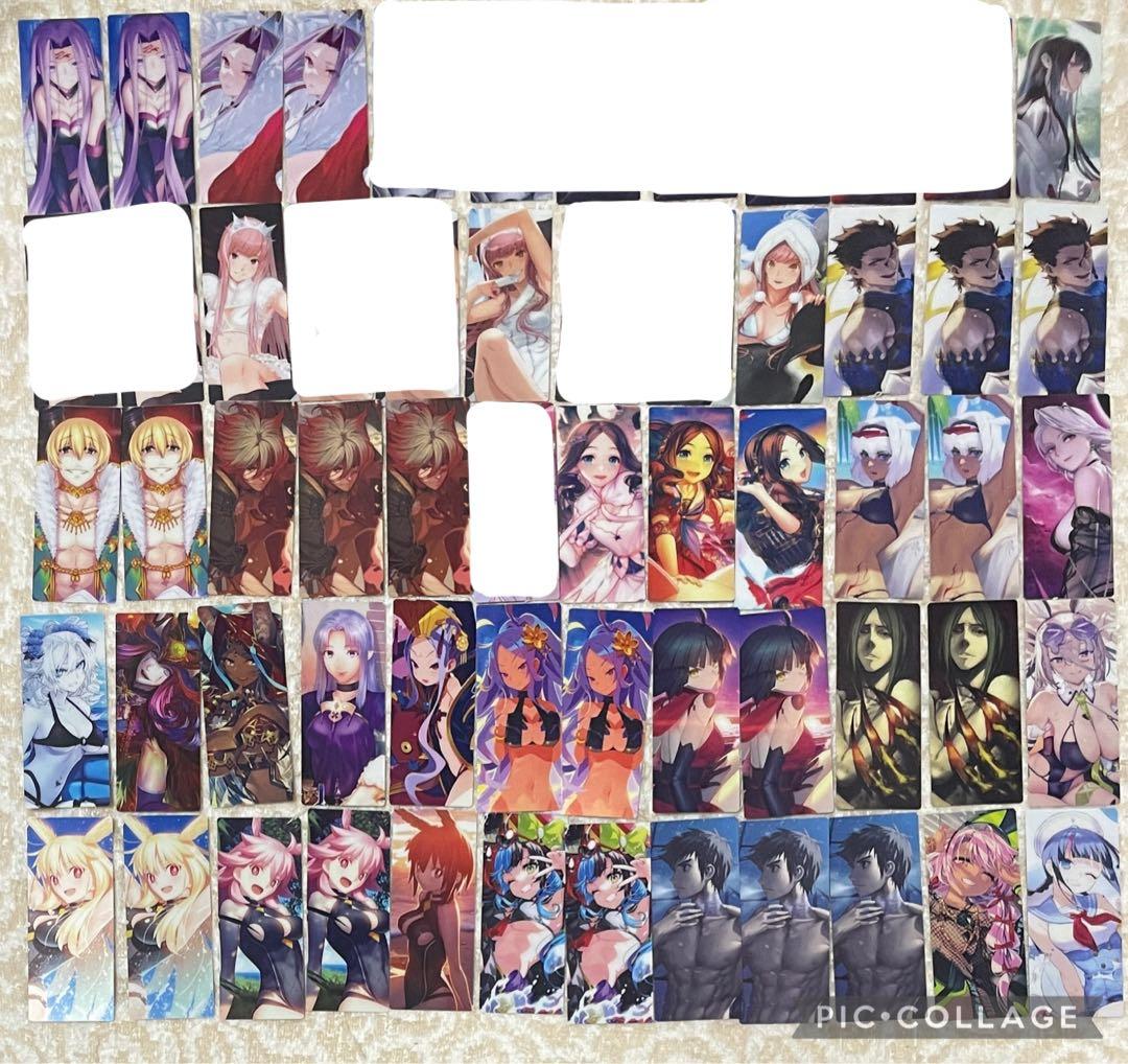 FGO 最終再臨展 編成画面風カード クリアカード 入場特典 ステッカー