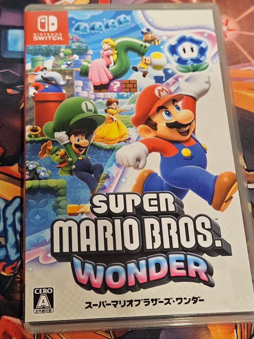 Nintendo switch用カセット2本セット マリオワンダー・スマブラ