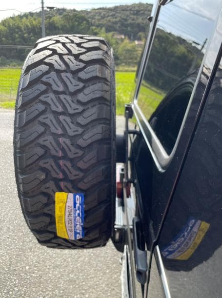 Gクラス ゲレンデ スペアタイヤ 反転キット 背面タイヤ W463 - メルカリ