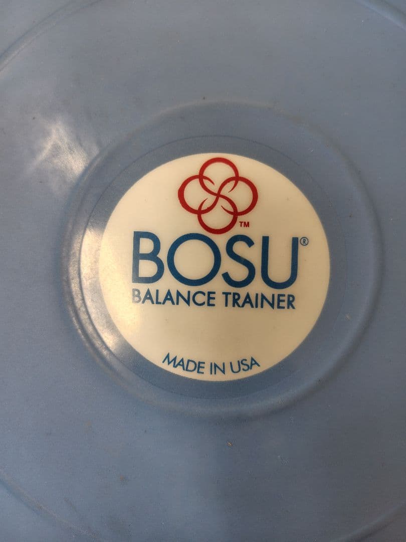 BOSU バランストレーナー ブルー 中古 体幹トレーニング - メルカリ