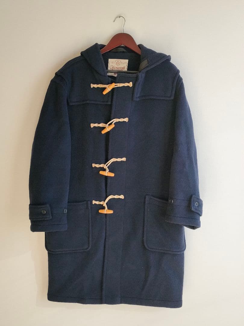 ヴィンテージ　Gloverall　グローバーオール ダッフルコート ネイビー GLOVERALL ビンテージダッフルコート [resize] - Fresh Service