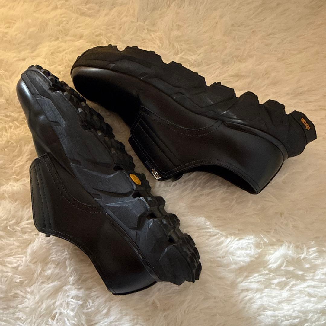 ZARA×vibram 】フロントジップレザーVibram 美品.レア25.5 - メルカリ