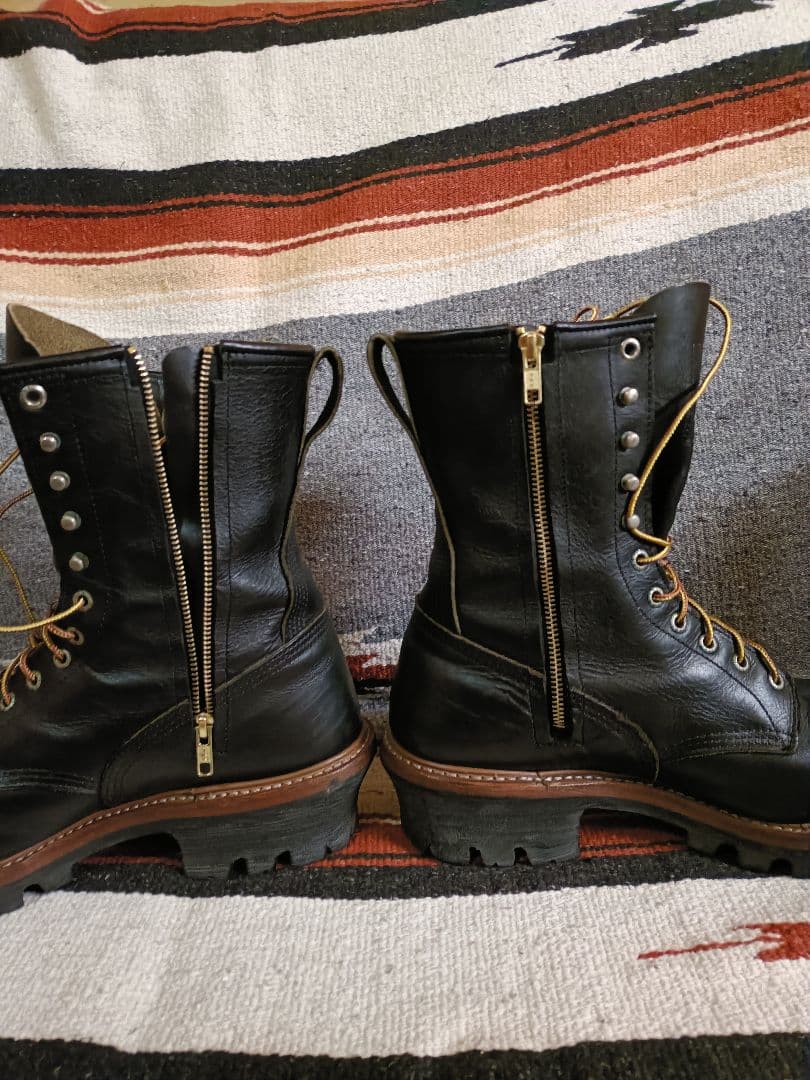 レッドウイング　2218 ロガー　10.5EE 幅広　サイドジップカスタム