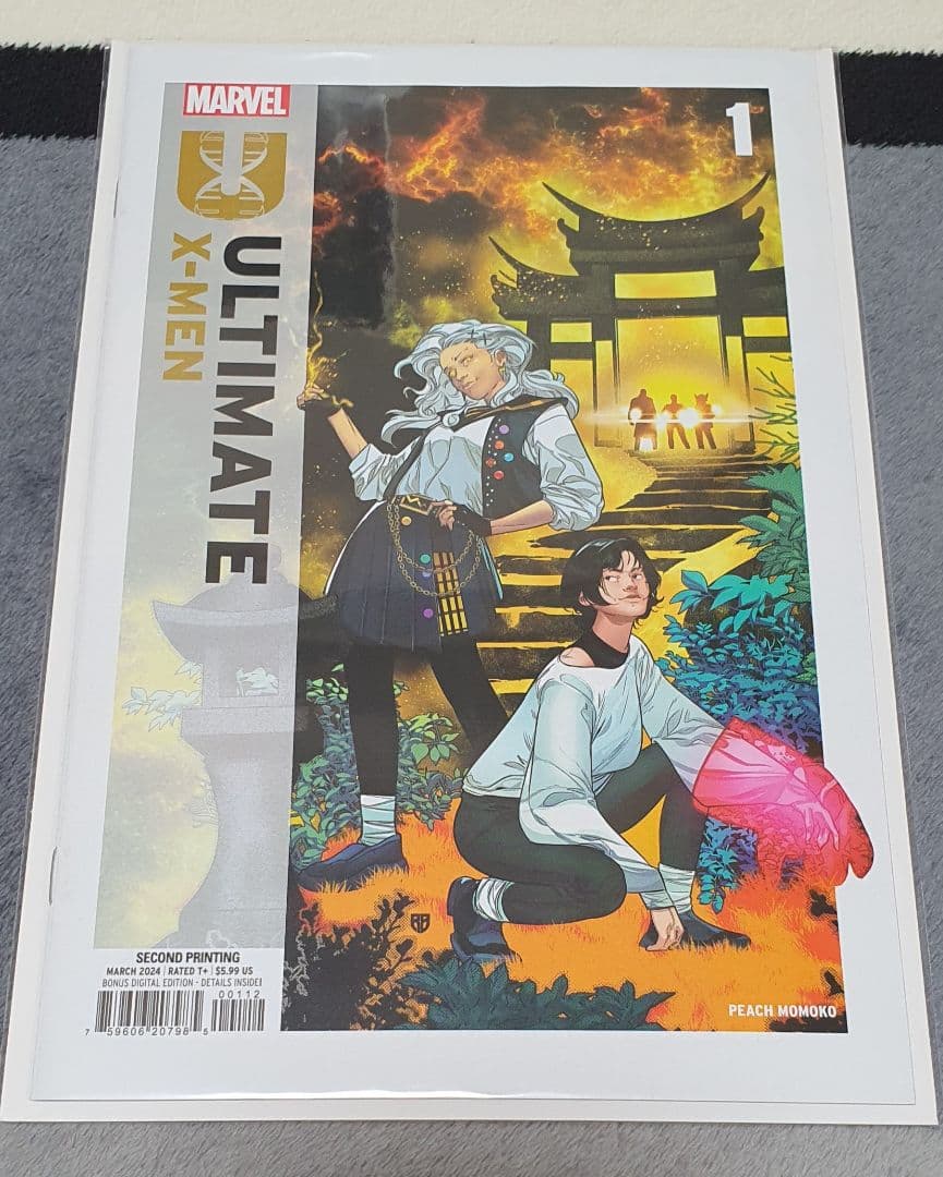 アルティメット・X-MEN #1 桃桃子 バリアント アメコミリーフ - メルカリ