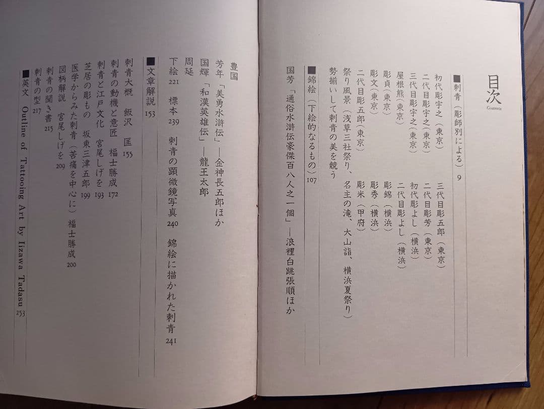 原色日本刺青図鑑　芳賀日出男　入墨　タトーウ