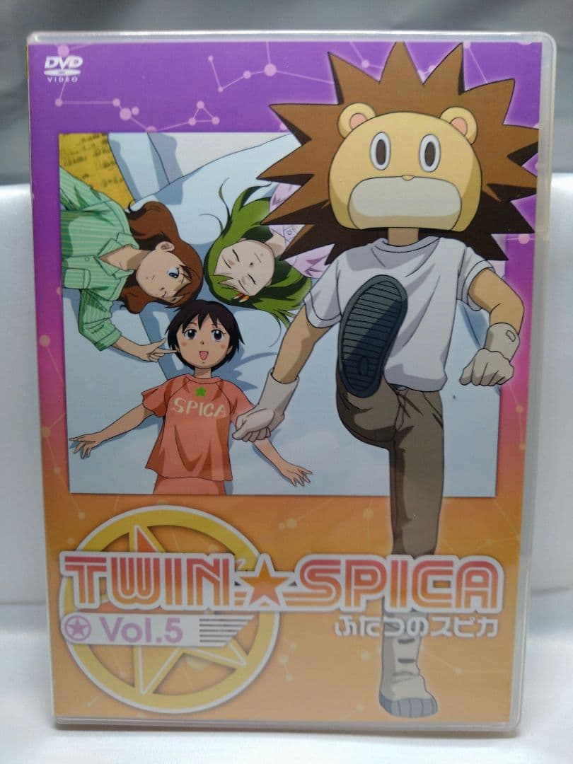 [未開封美品］ふたつのスピカ アニメDVD 全5巻 セル版