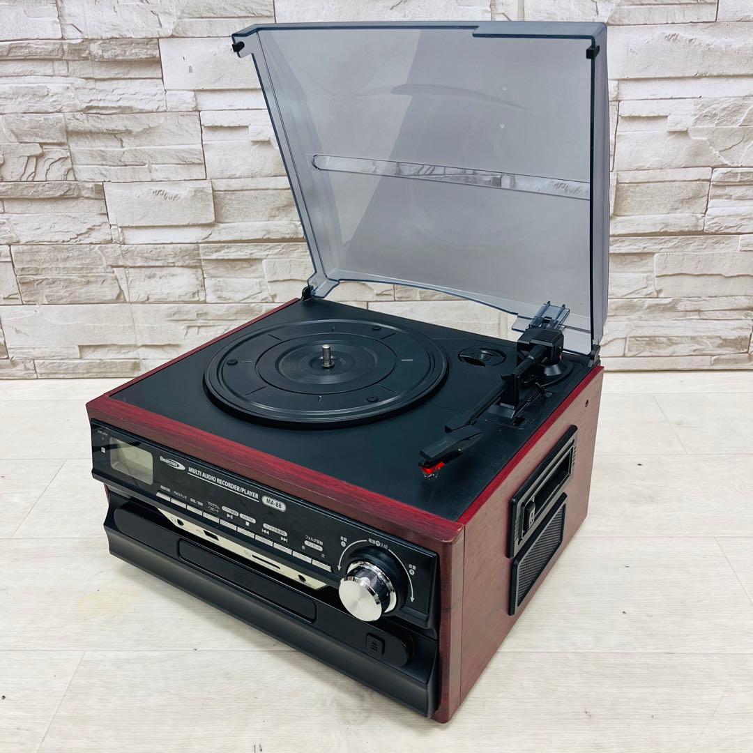 クマザキエイム Bearmax マルチレコードプレーヤー レコーダー MA-88