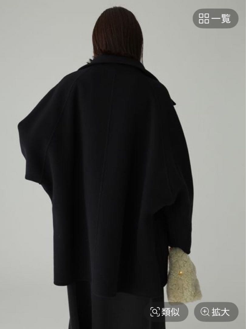 BABYLONE】バビロン⭐︎未使用 ウールドルマンコート黒 - メルカリ