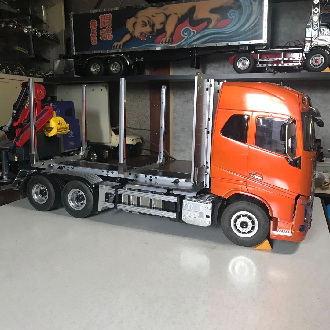 タミヤ1/14ボルボ木材運搬車 - メルカリ