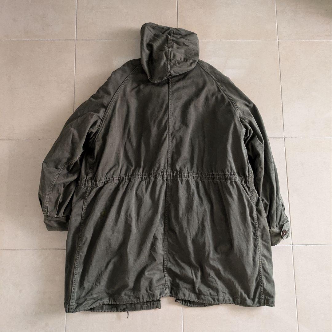 シルエット良 70s フランス軍 M64 モッズコート ライナー付き - メルカリ