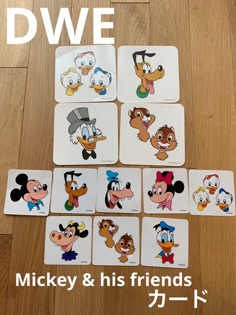 ディズニー英語 DWE Mickey and His friends カード - メルカリ