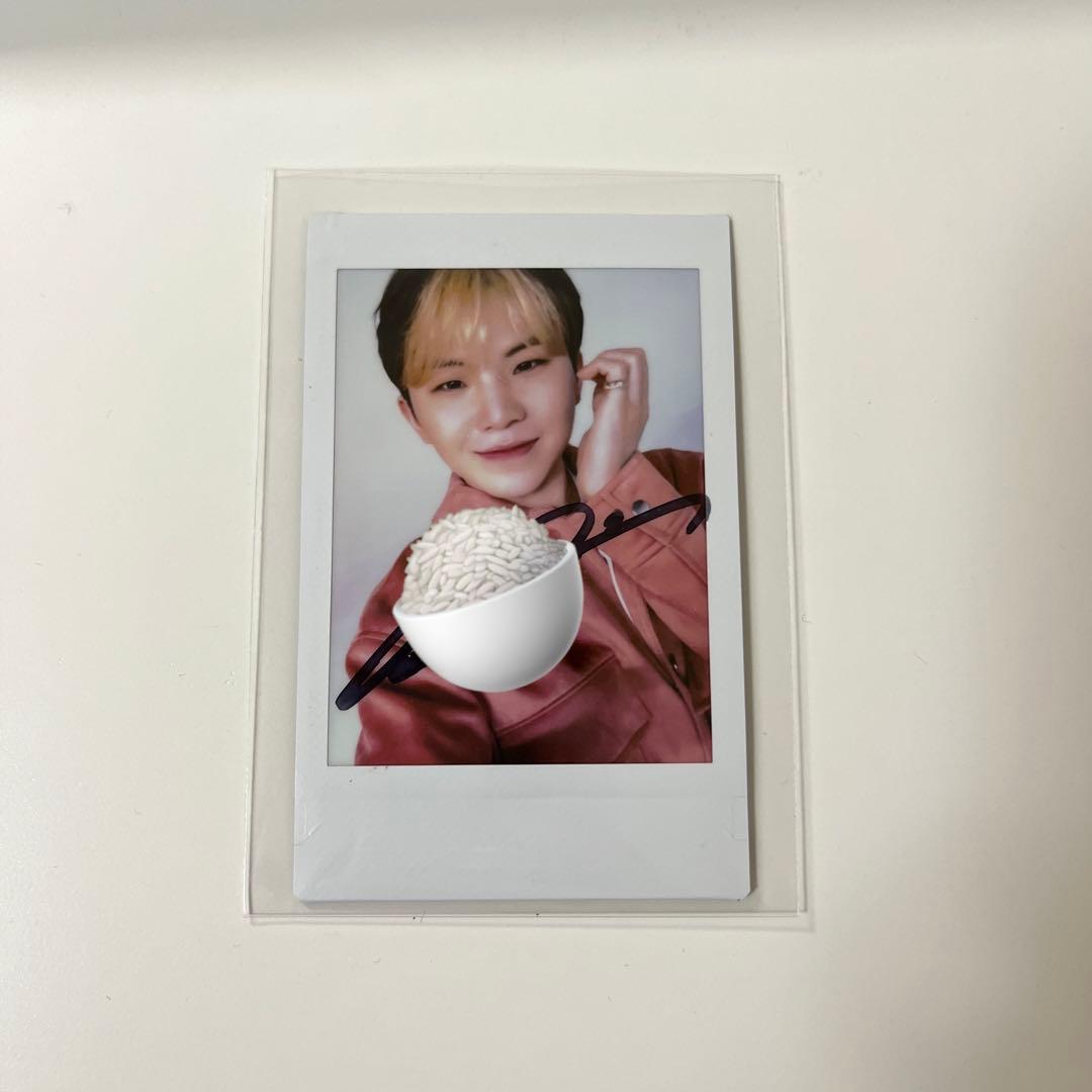 ウジ　サイン入り　インスタントフォト　チェキ ウジ サイン入り インスタントフォト チェキ ウジ サイン入り