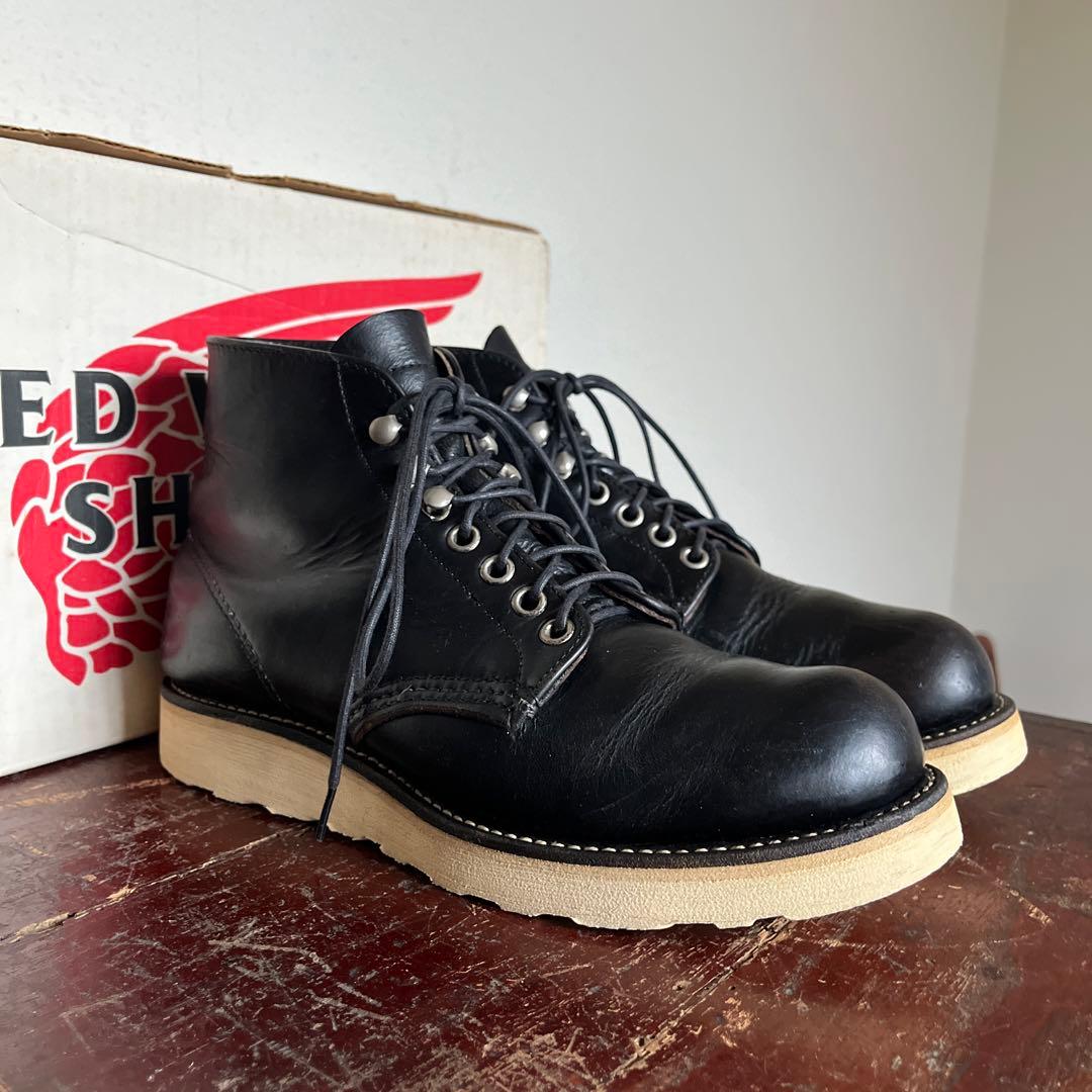 茶芯元箱付】レッドウィング8165 5.5Dミッドソールまで変えてます