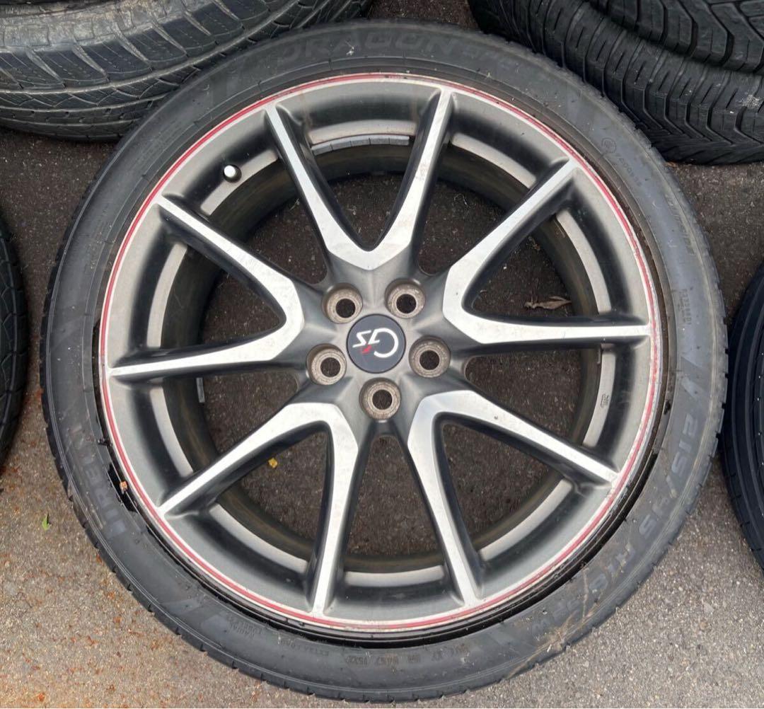 30 プリウス G's 純正ホイール 18インチ タイヤ付き 4本セット - メルカリ