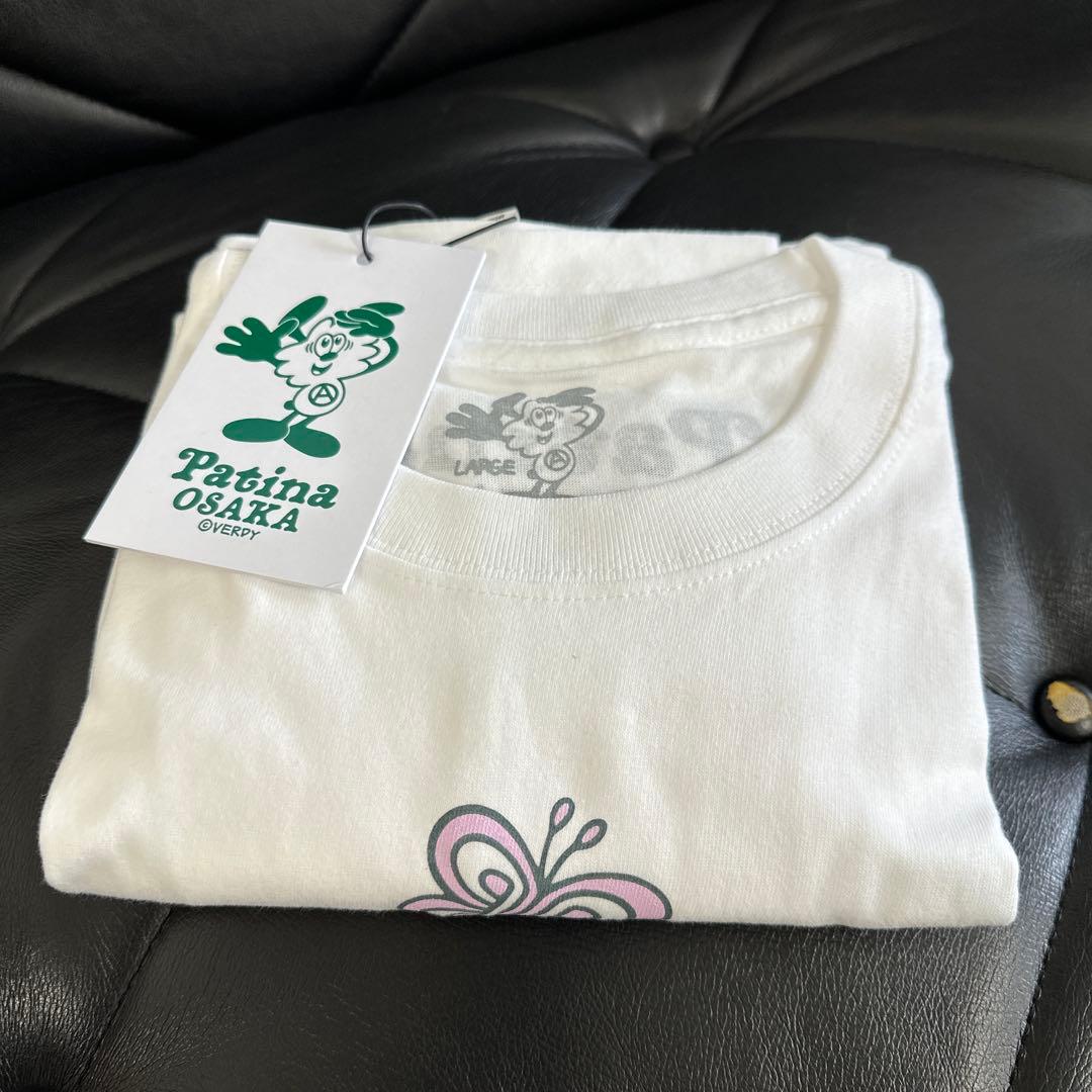 VERDY パティーナ コラボ ロゴtシャツ patina 大阪 Lサイズ - メルカリ