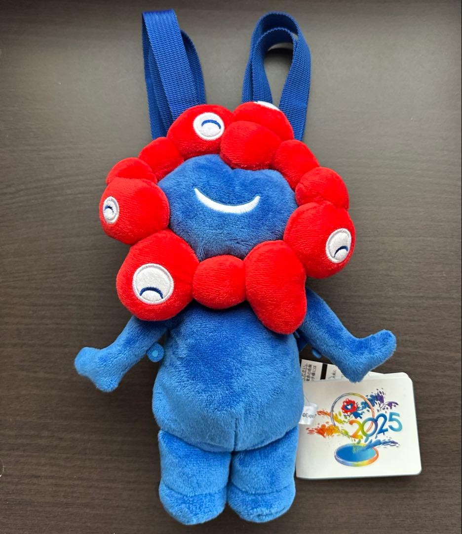 ミャクミャク ショルダー ポシェット 大阪万博EXPO 全身ぬいぐるみポーチ 大阪関西万博 ミャクミャク ぬいぐるみポーチ ショルダー ポシェット