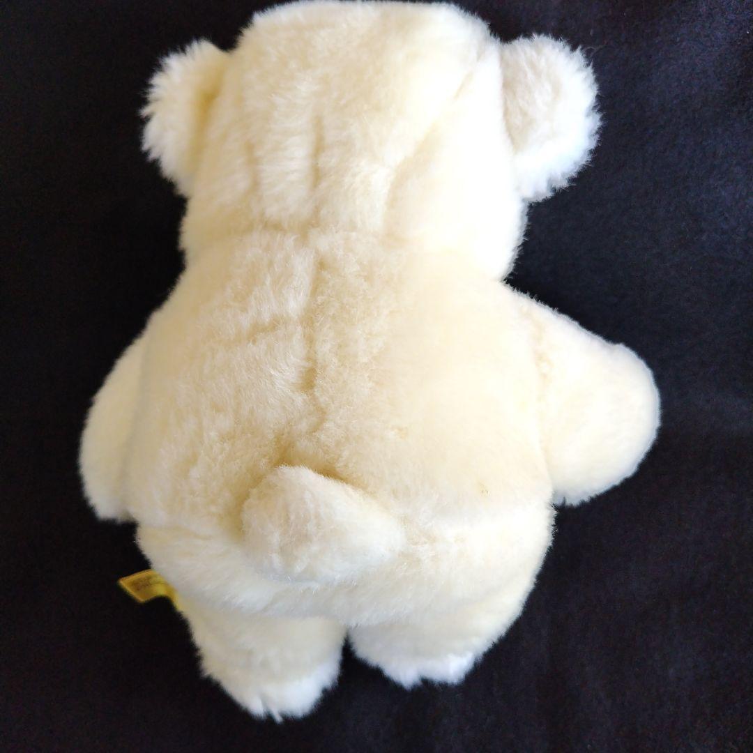 昭和レトロ ぬいぐるみの三英 しろくま シロクマ テディベア 熊