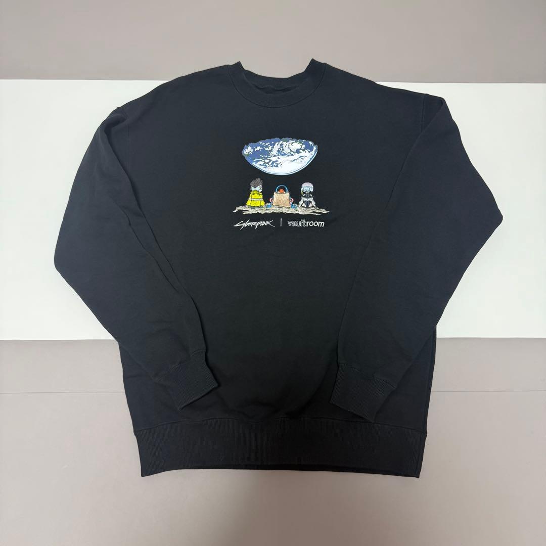 Mサイズ VR × CYBERPUNK CREWNECK / BLACK - メルカリ
