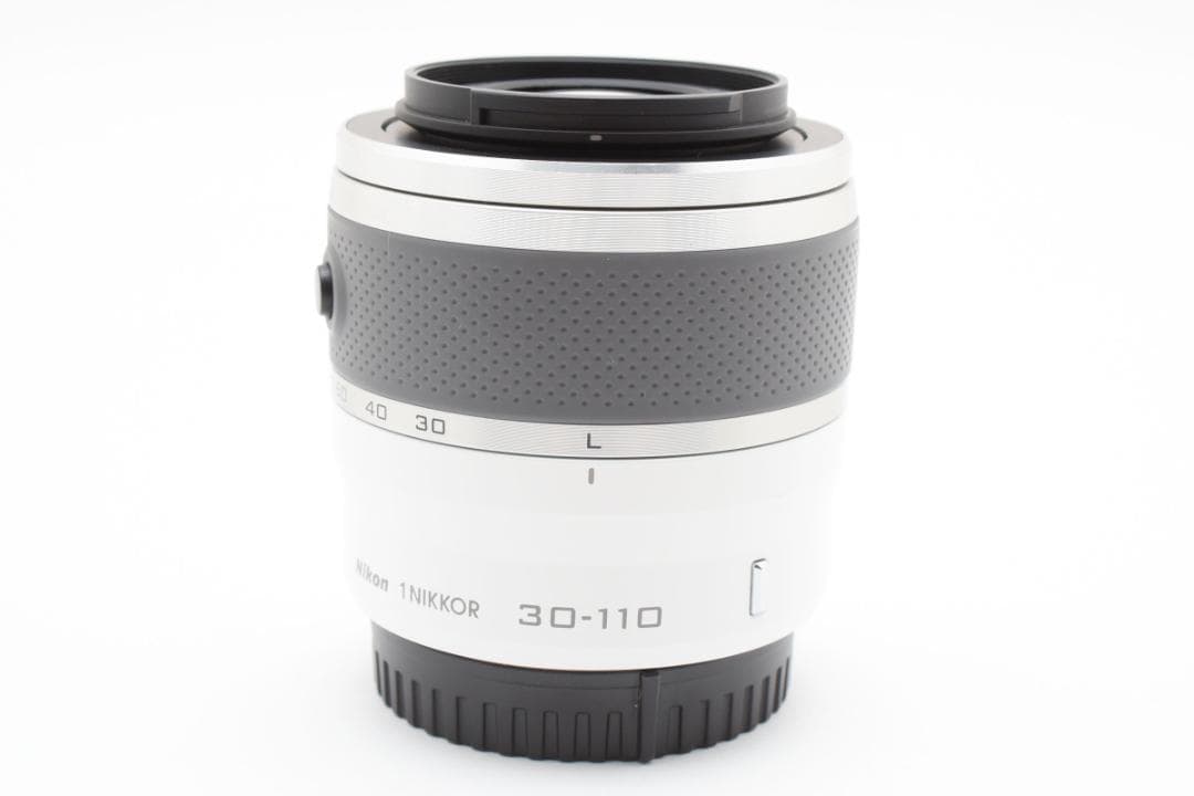 新品級 ニコン 1 30-110mm f3.8-5.6 VR ホワイト M805