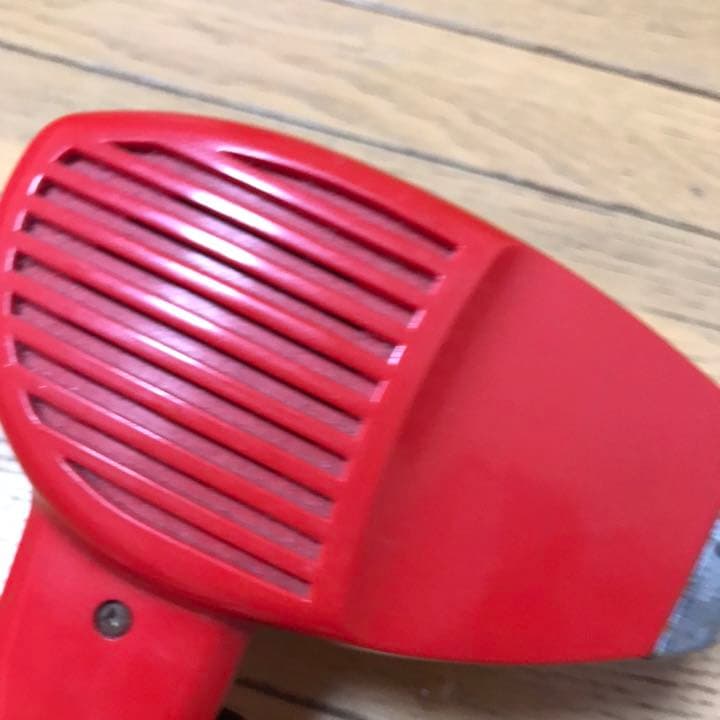 東芝 TOSHIBA 昭和レトロ 当時物 ドライヤー 赤 レッド - メルカリ