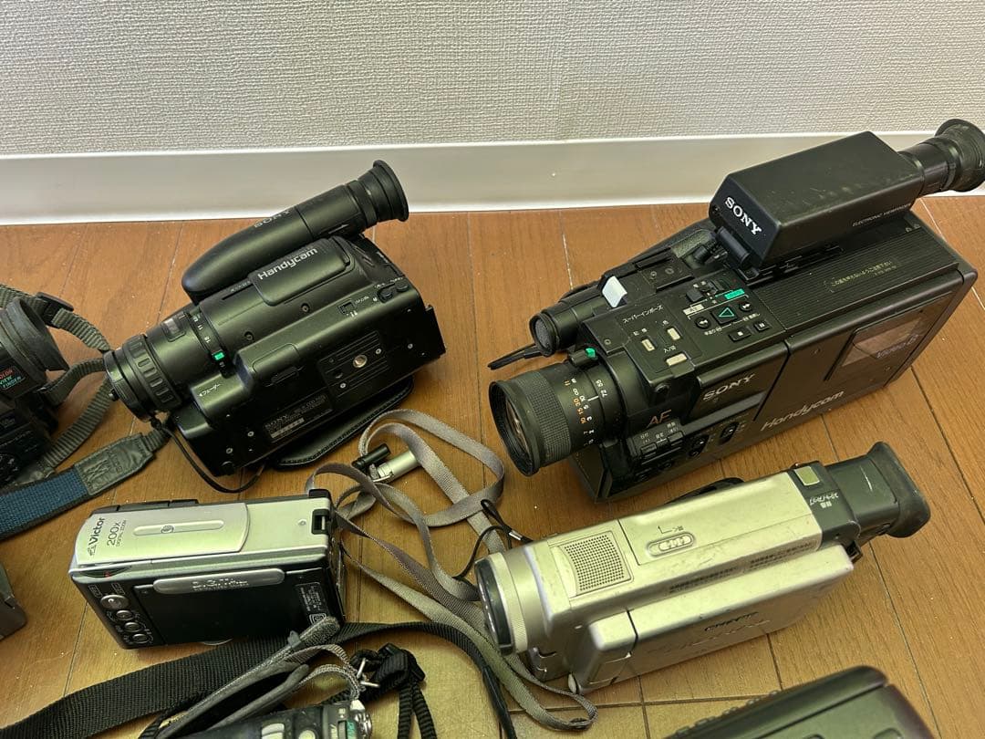 ジャンク品】ハンディカムセット 20台 Sony Panasonic JVC