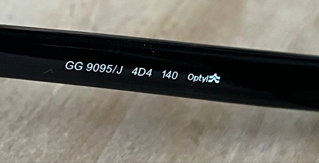 GUCCI グッチ GGロゴ モノグラム柄 伊達眼鏡 ブルーライトカット