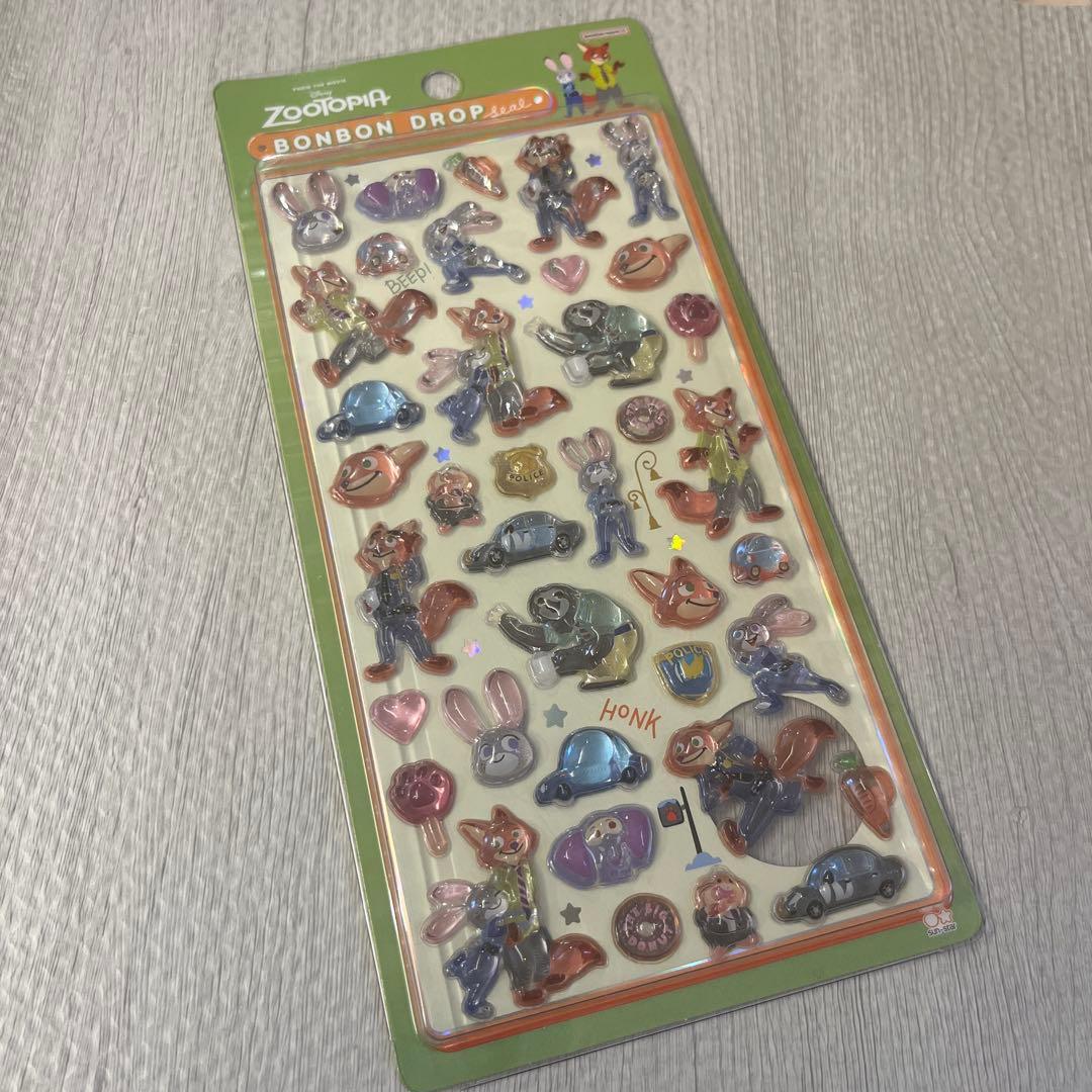 ディズニー　Disney ズートピア　ボンボンドロップシール　ボンドロ Amazon.co.jp: サンスター文具(Sun-Star Stationery) ディズニー
